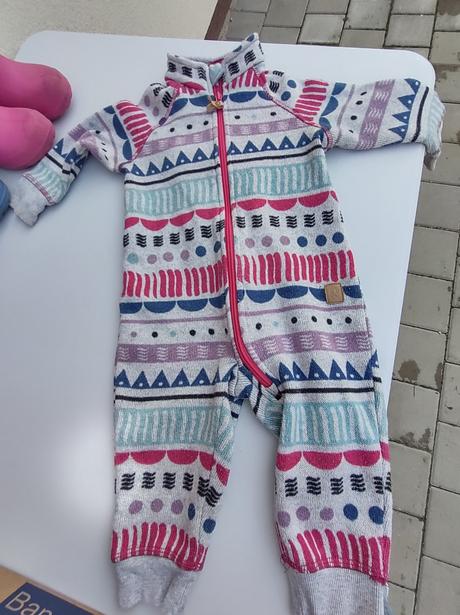 Pletený flisovy overal reima, reima,86