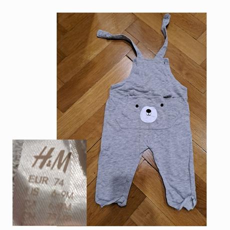 Letné nohavice s trakmi veľ.74, h&m,74