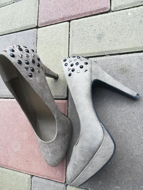 Dámske extravagantne lodičky na opätku, graceland,39