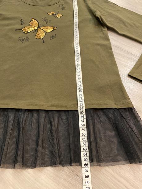 Tričko s tylom, bonprix,164