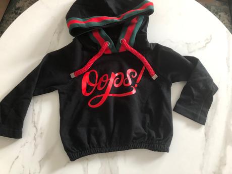 Komplet saty a mikina oops, 110