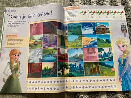 Ledové království časopisy 2ks,