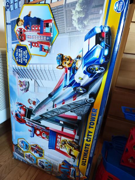 Malo hrana paw patrol mestska veza 92 cm vysoka,