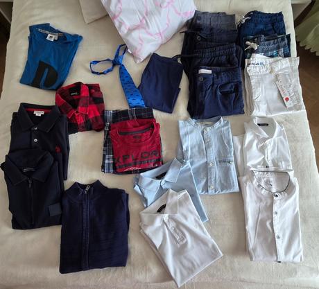 Balík pre chlapca (140)146/152(156) + darček balík, 140–152