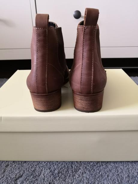 Kožené pol topánky docker's by gerli, 37