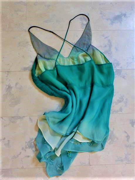 Mušelínové luxusné tielko, m