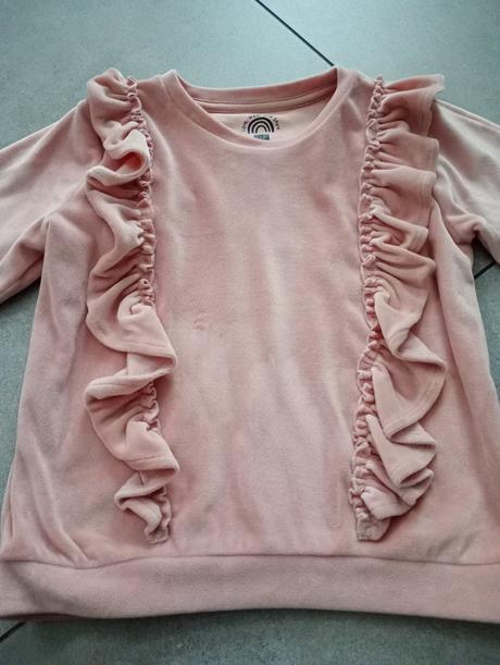 Zamatová mikina f&f 116, f&f,116