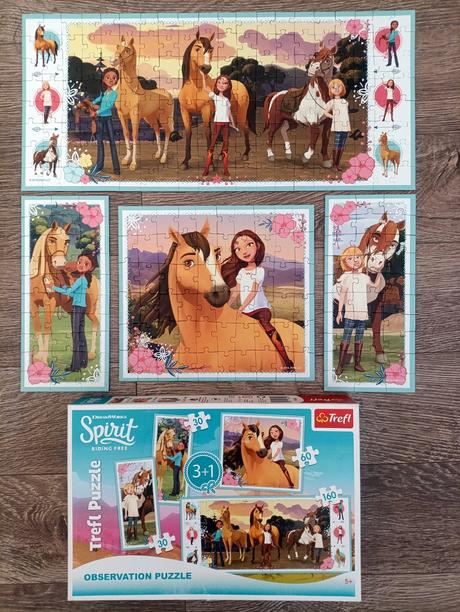 Disney 280 pieces puzzle / super stav / spirit, 