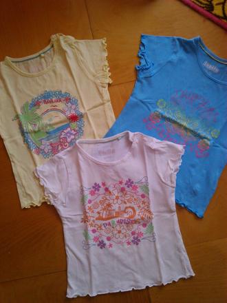 Trička 3kusy 86/92, lupilu,86