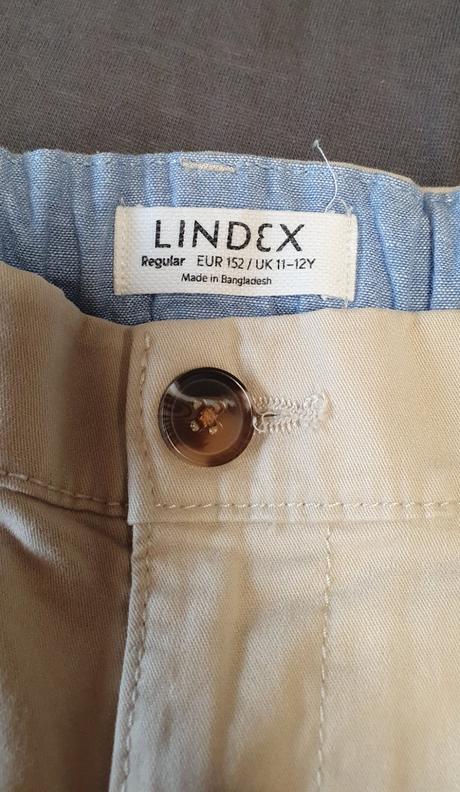 Tenké nohavice, lindex,152
