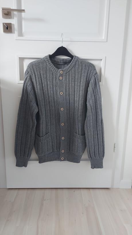 Pánsky vlnený kardigán, m