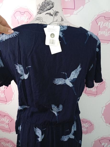 Nové šaty s viazaním, l