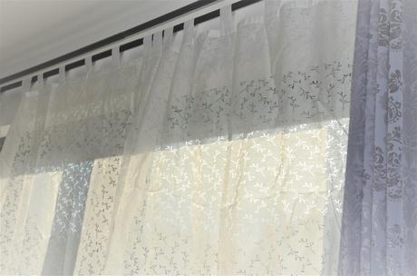 2x záclona s laserovou potlačou-137x243cm, 