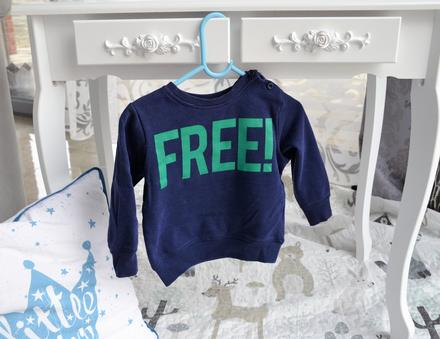 Mikina free-86, lupilu,86