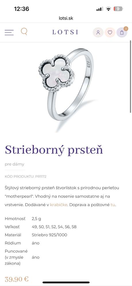 Strieborný prsteň, 