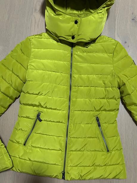 Armani bunda xs zelená s kapucňou, armani,xs