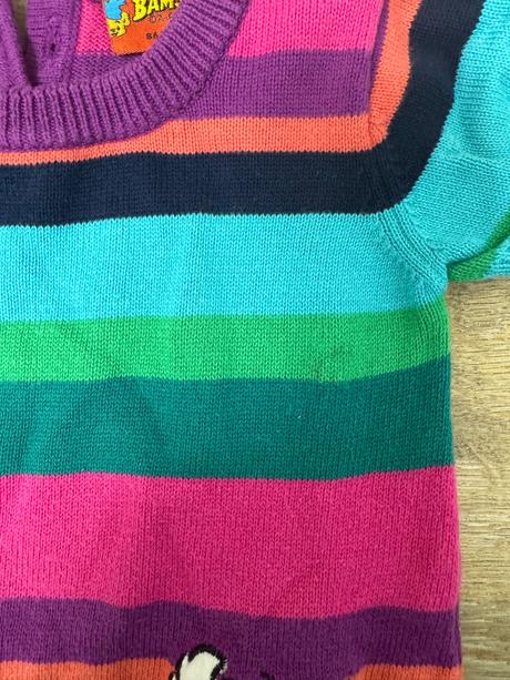 Farebné šaty bamse, lindex,86