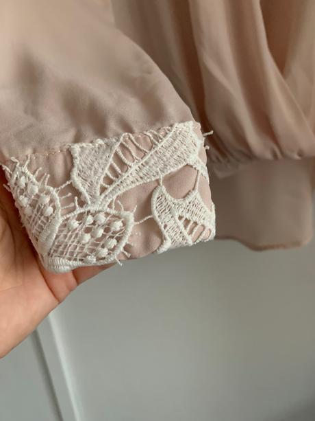 Čipkovaná blúzka, s