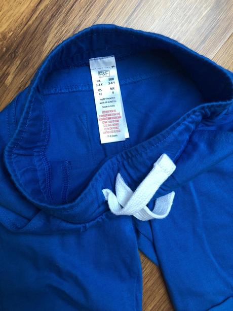 Tenučké kraťasy f&f 4-5 rokov, f&f,110