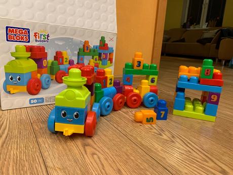 Mega blocks vláčik, 