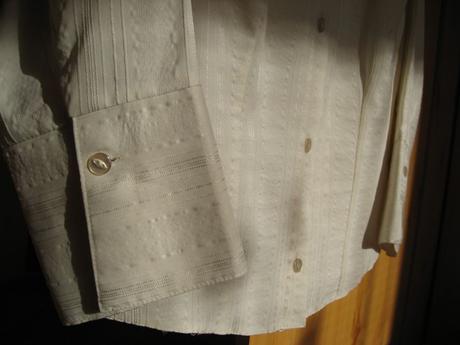 Smotanová blúzka s 3/4 rukávom, m