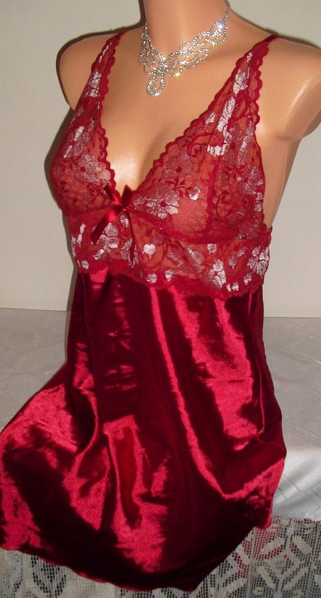 Satenova sexy kosielka, m