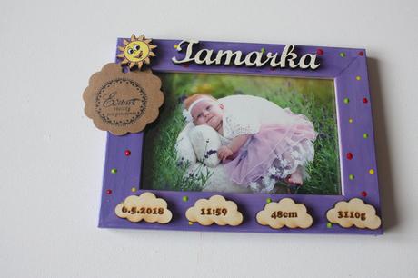 Rámik s údajmi o narodení, 