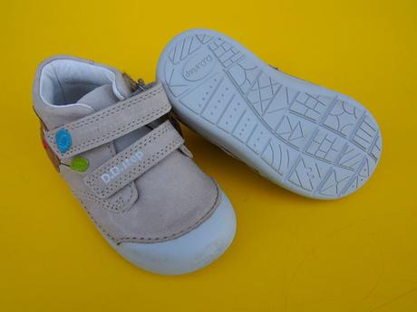 Detské kožené topánky ddstep 066 cream, d.d.step,20 - 25