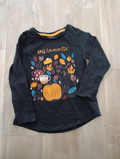Dievčenské jesenné tričko, pepco,104