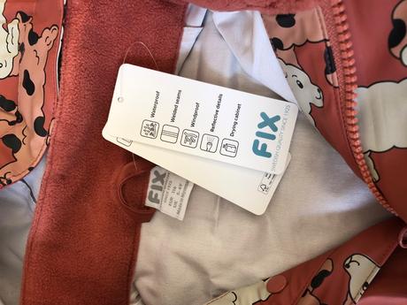 Nepremokavá bunda do dažďa, lindex,116