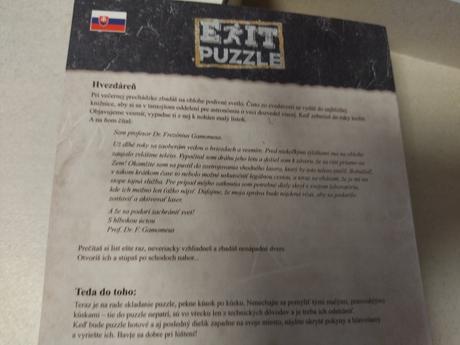 Ravensburger 19950 exit puzzle hvezdáreň 759 ks, 