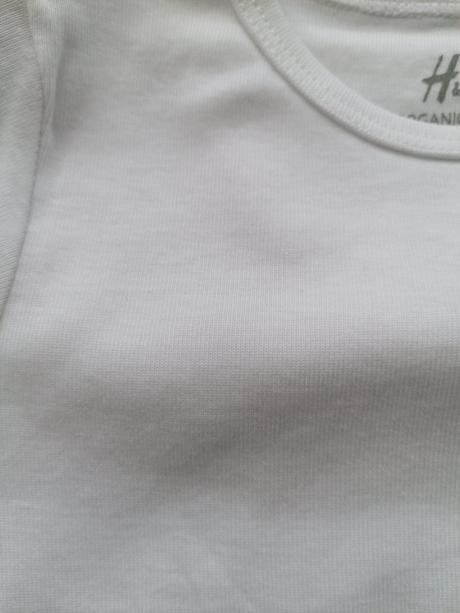 Biele basic body, h&m,92