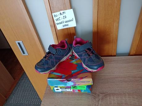 Dievčenské botasky zn.beppi veľ.27, 27