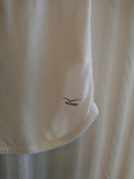 Dámsky biely top s nápisom, venice beach, s, s