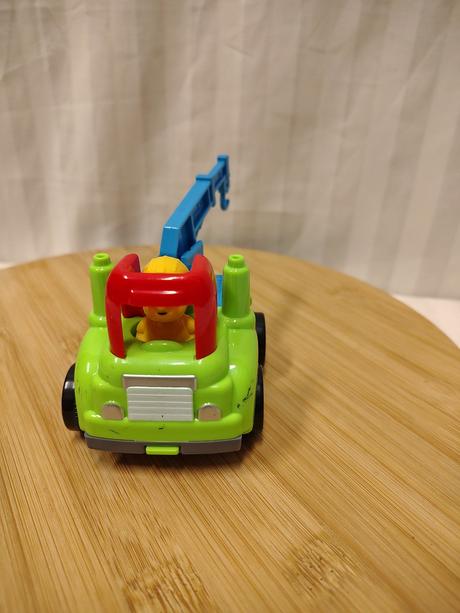 Plastové autíčko žeriav pre najmenších, 8,5 cm,