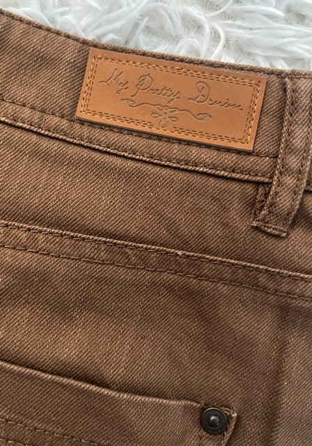 Hneda mini sukňa cache cache, m