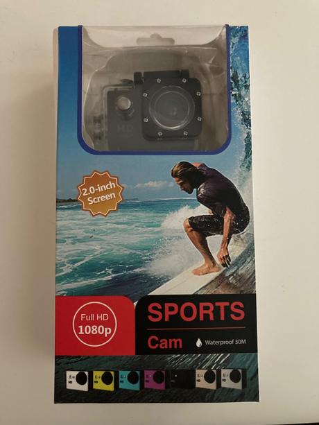 Športová kamera - nepoužívaná, 