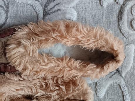 Teplé kožené papuče, 36