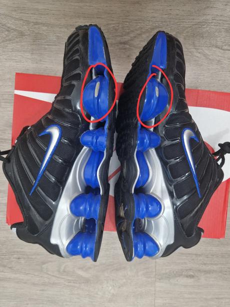 Nike shox tl blck/slvr/bl č.42, nike,42