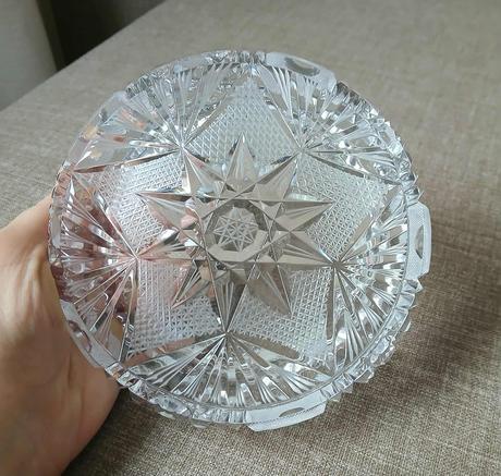 Krásne popolníky bohemia crystal,