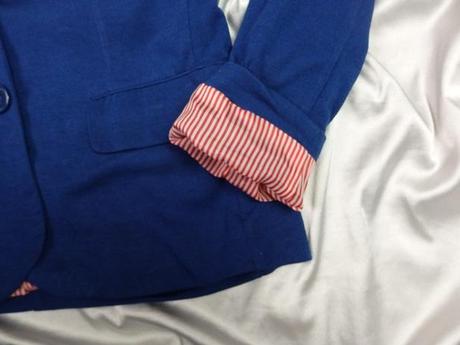 Kvalitný tyrkysový blejzer, 38