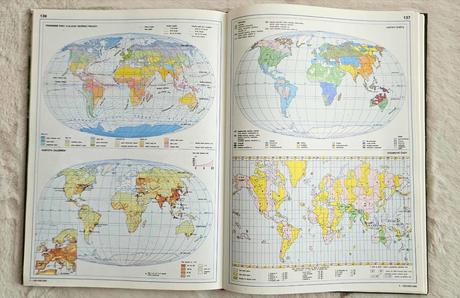 Kniha velký atlas světa, 