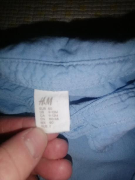 Košeľa, h&m,80