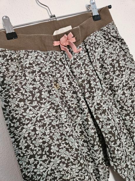 H&m zateplené/podšité nohavice 140, h&m,140