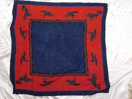 Kvalitná luxusna hodvabna elegantná šatka, xl