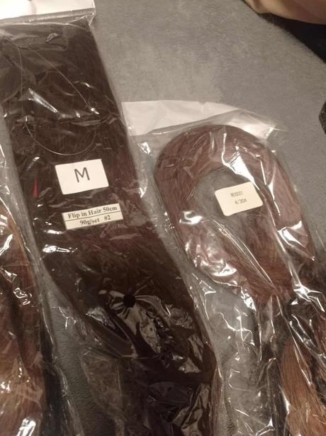 Balik ľudských vlasov,natačiek a doplnkov, 
