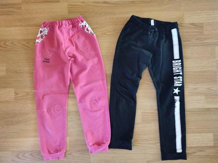 Dvoje teplaky- cena spolu, 128