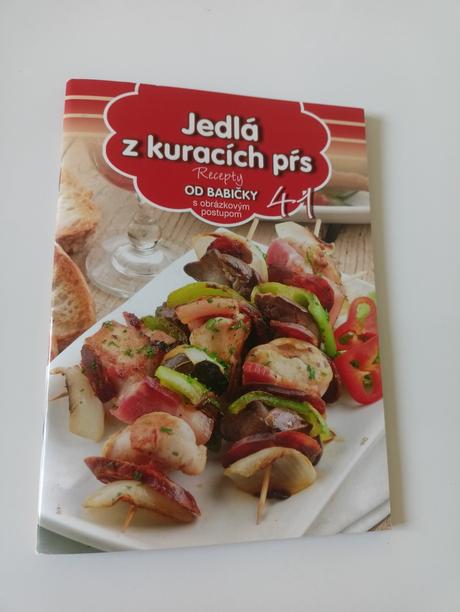 Kniha - skvelé jedlá z kuracích pŕs,