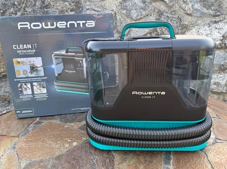 Čistič škvŕn a tepovač rowenta clean it, rowenta