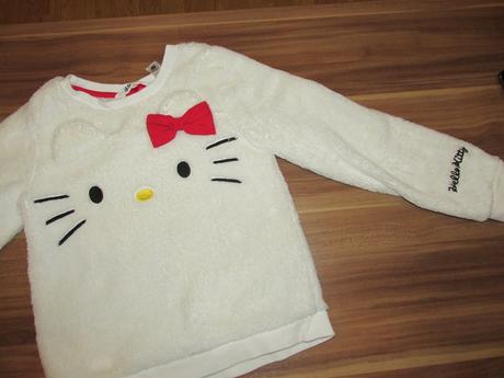 Chlpatková mikinka v. 122/128, h&m,122